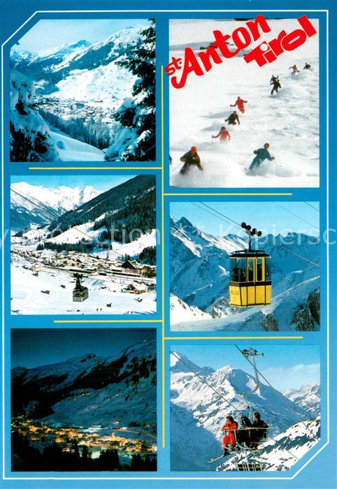 Seilbahn Cable-Car Telepherique St.Anton Tirol Arlberg