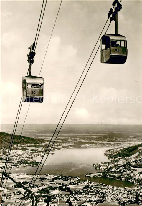 Seilbahn Cable-Car Telepherique Wallberg Rottach Egern