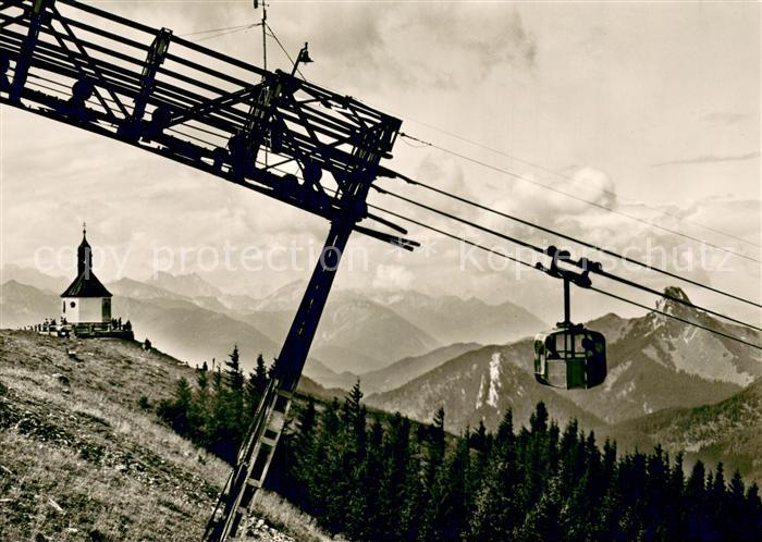 Seilbahn Cable-Car Telepherique Wallbergbahn Rottach Egern