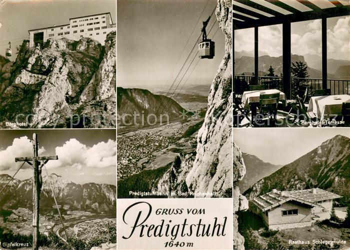 Seilbahn Cable-Car Telepherique Predigtstuhl