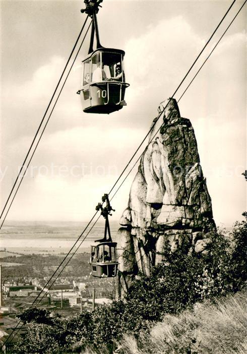 Seilbahn Cable-Car Telepherique Thale Harz
