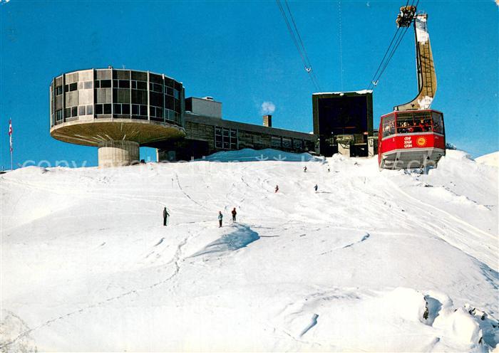 Seilbahn Cable-Car Telepherique Laax Flirms Crap Sogn Gion