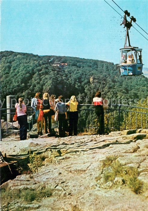 Seilbahn Cable-Car Telepherique Thale Harz Hotel Rosstrappe