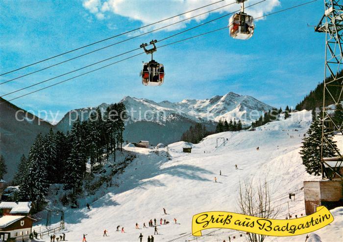 Seilbahn Cable-Car Telepherique Badgastein