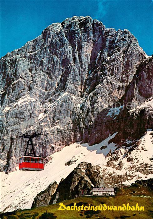 Seilbahn Cable-Car Telepherique Dachsteinsuedwandhuette Ramsau Stmk.