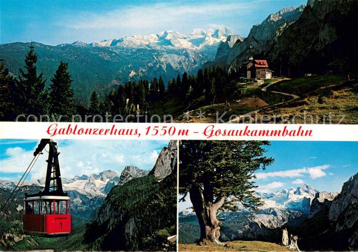 Seilbahn Cable-Car Telepherique Gablonzerhaus Dachstein Salzkammergut