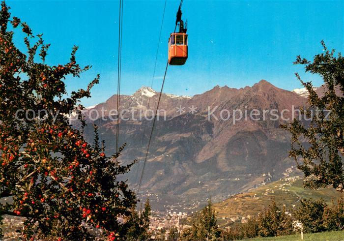 Seilbahn Cable-Car Telepherique Meran Funivia Avelengo Gruppo Tessa