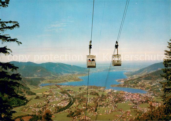 Seilbahn Cable-Car Telepherique Wallbergbahn Rottach Egern Tegernsee Tal