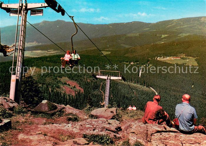 Sessellift Chairlift Telesiege Grosse Arber Bayerischer Wald