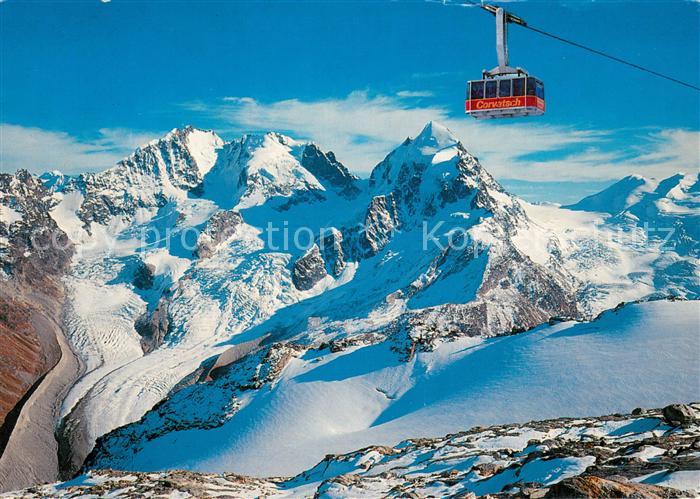 Seilbahn Cable-Car Telepherique Corvatsch Luftseilbahn Piz Roseg Piz Palue