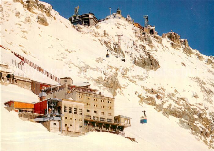 Seilbahn Cable-Car Telepherique Zugspitze Hotel Schneefernerhaus