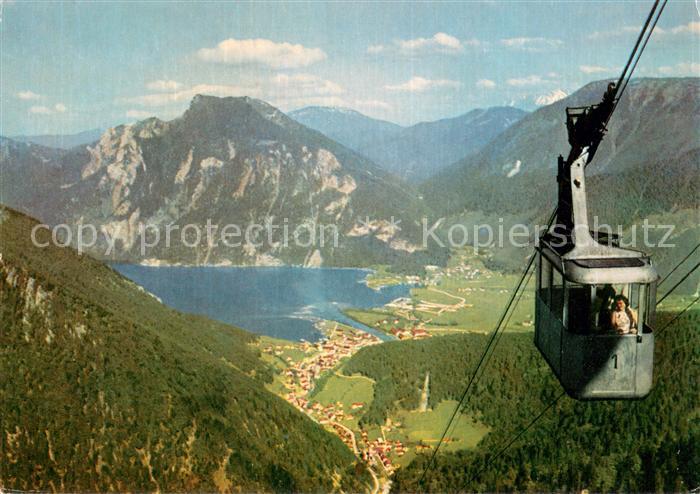 Seilbahn Cable-Car Telepherique Feuerkogel Ebersee