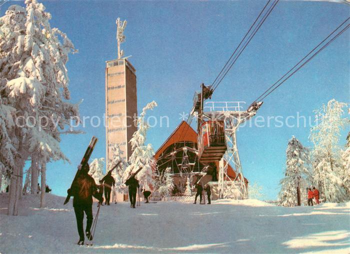 Seilbahn Cable-Car Telepherique Fichtelberg