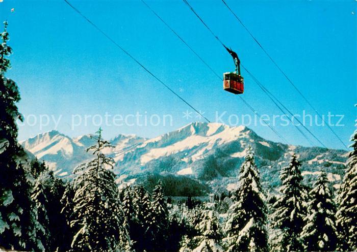Seilbahn Cable-Car Telepherique Obersdorf Nebelhornbahn