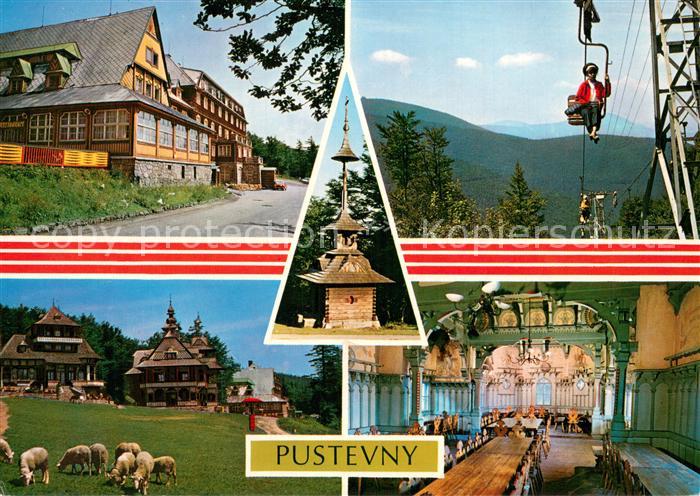 Sessellift Chairlift Telesiege Besydy Pustevny Hotel Tanecnica