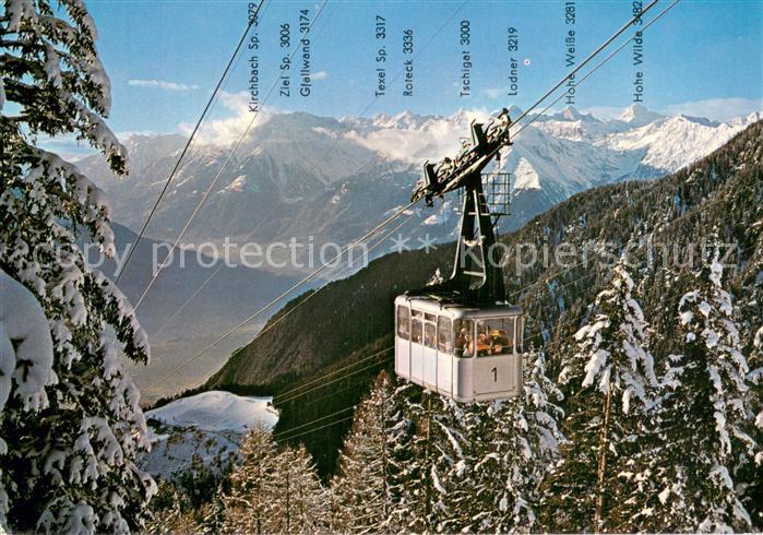 Seilbahn Cable-Car Telepherique Meran Merano
