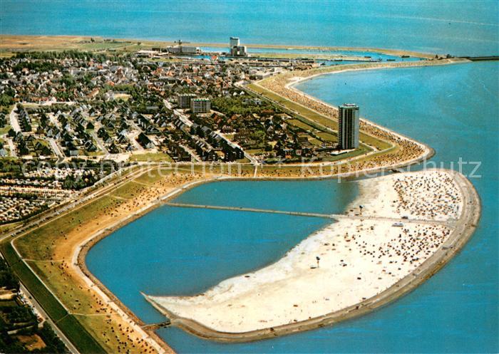 Buesum Nordseebad Fliegeraufnahme