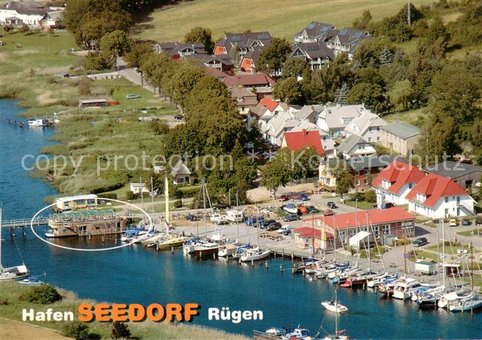 Seedorf Sellin Hafen Gaststaette Segler Arche Fliegeraufnahme