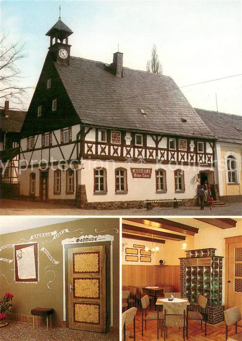 Raum Erzgebirge Gasthof Gruene Tanne Gaststube Kaminzimmer