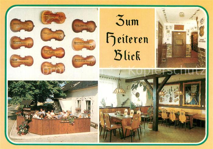 Markneukirchen Regional Gaststaette Zum Heiteren Blick Terrasse Gaststube