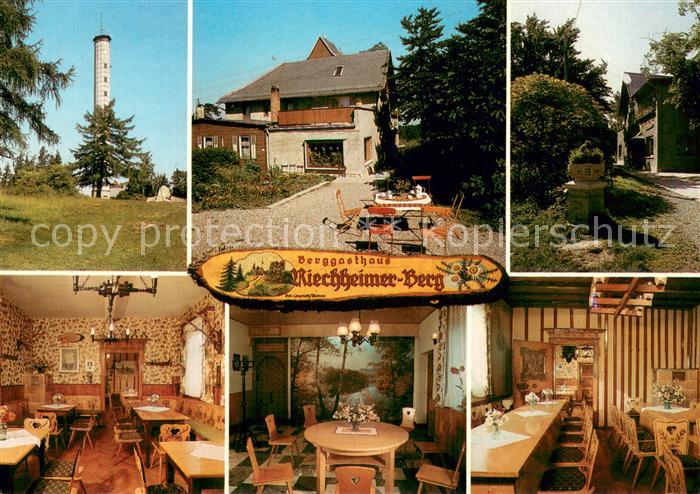 Riechheimer-Berg Berggasthaus Riechheimer Berg Aussichtsturm Gastraeume