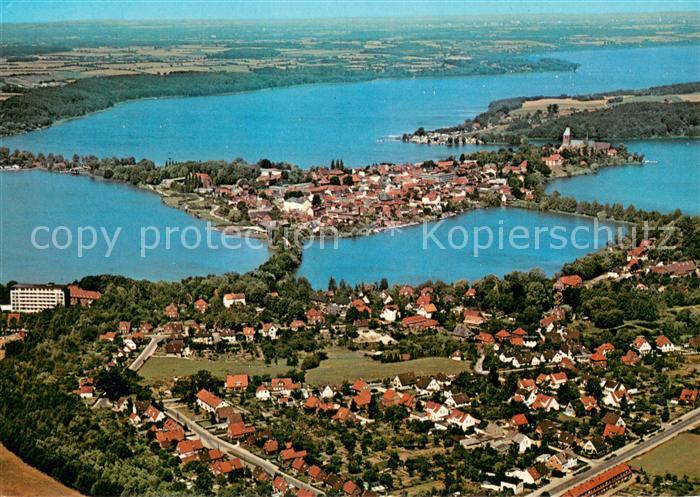 Ratzeburg Schleswig-Holstein Inselstadt Fliegeraufnahme