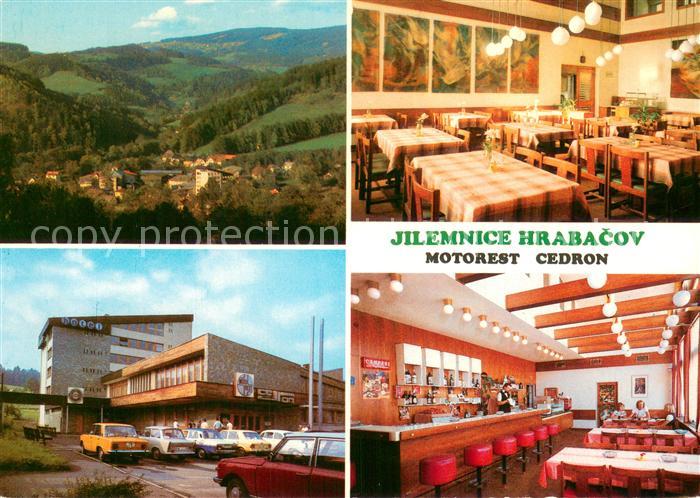 Hrabacov Jilemnice CZ Motorest a hotel Cedron pohostinske zariezeni SD Jednota S