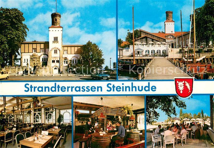 Steinhude Wunstorf Strandterrassen Steinhude Gastraeume Bar Terrasse Bootssteg