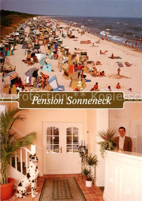 Zinnowitz Ostseebad Strand Pension Sonneneck