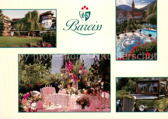 Mitteltal Schwarzwald Hotel Bareiss Terrasse Pool Oldtimer