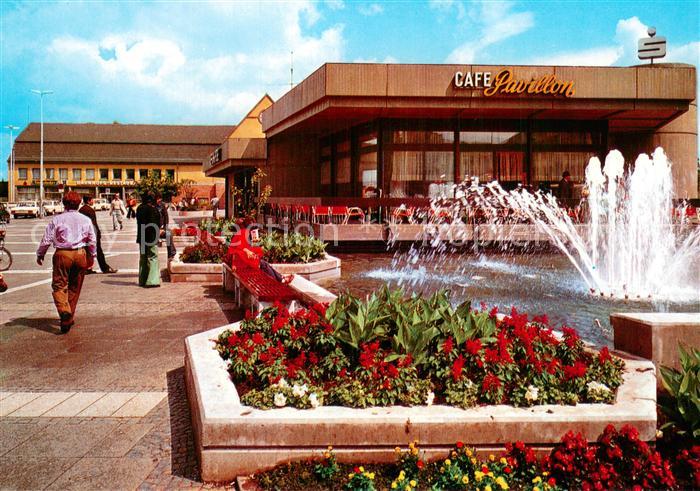 Bad Kreuznach Bahnhofsvorplatz Cafe Pavillon