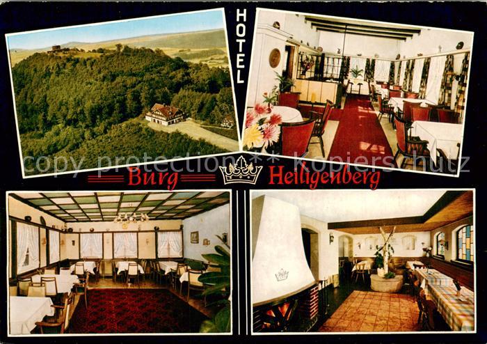 Heiligenberg Hessen Burg Hotel Fliegeraufnahme Gastraeume