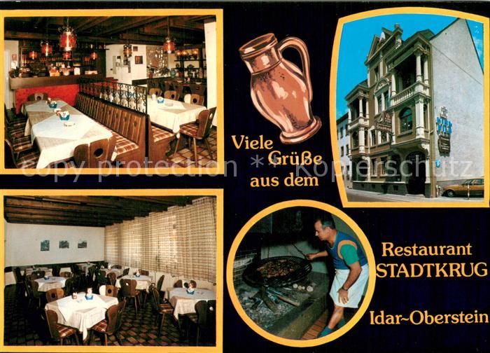 Idar-Oberstein Restaurant Stadtkrug Gastraeume Kueche