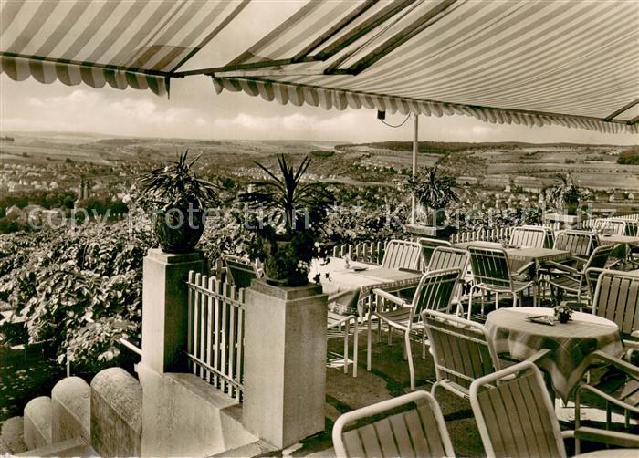 Bad Mergentheim Terrassencafe Waldeck