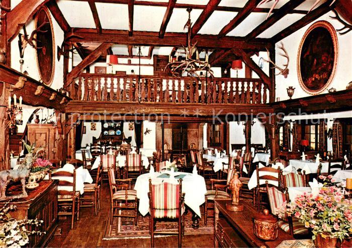 Ascheberg Westfalen Jagdschloesschen Gastraum