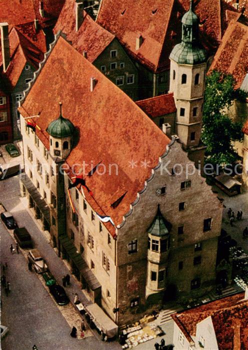 Noerdlingen Marktplatz Fliegeraufnahme