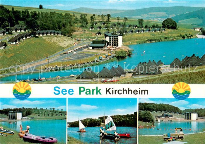 Kirchheim Hessen Seepark Kirchheim Fliegeraufnahme Teilansichten
