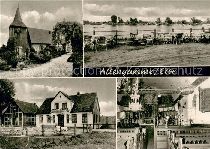 Altengamme Noddeutsches Haus Teilansichten Terrasse-Elbe