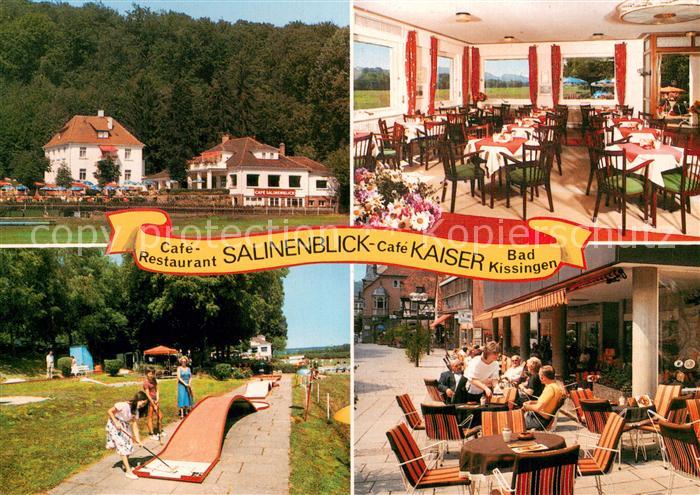 Bad Kissingen Restaurant-Cafe Salinenblick Cafe-Kaiser Minigilfanlage