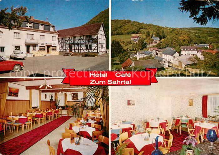Kirchsahr Hotel-Cafe Zum Sahrtal Fachwerkhaus