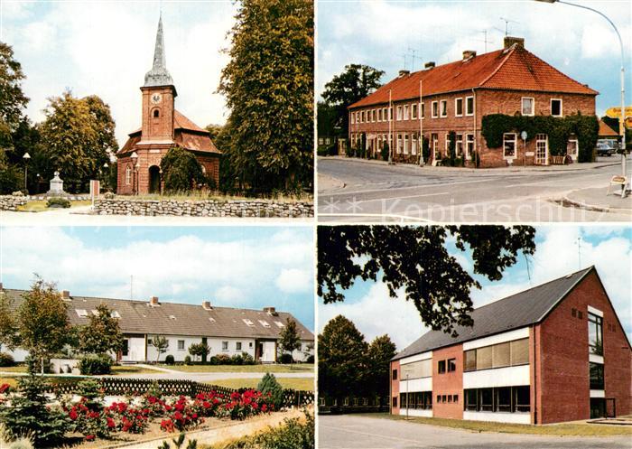 Grossenaspe Teilansichten m. Kiche