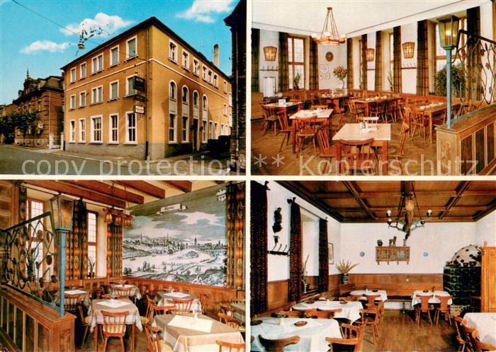 Kitzingen Main Restaurant-Hotel Deutsches Haus Teilansichten Stube