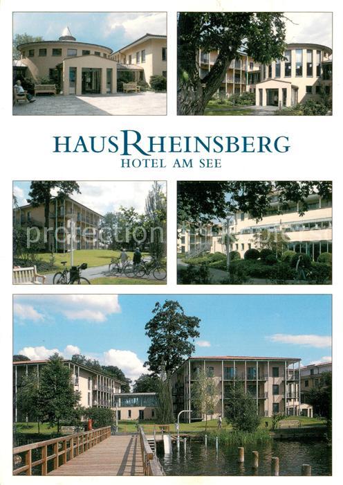 Rheinsberg Haus Rheinsberg Hotel am See Teilansichten