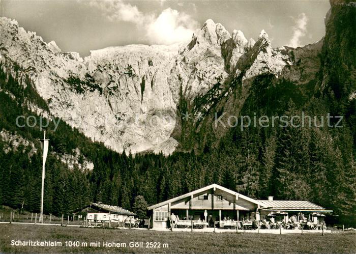 Scharitzkehlalm Alm m. Hohem Goell