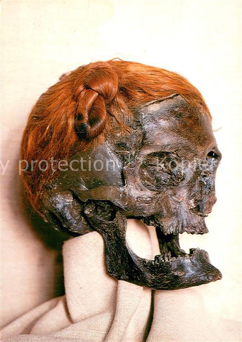 Osterby Eckernfoerde Kopf m. Suebischen Haarknoten