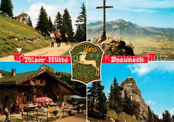 Lenggries Toelzer Huette Brauneck Aussicht