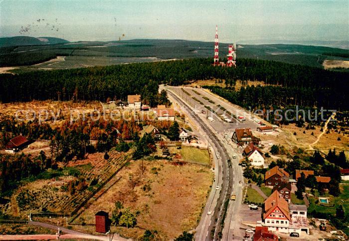 Torfhaus Harz Fliegeraufnahme Sporthotel Brockenblick