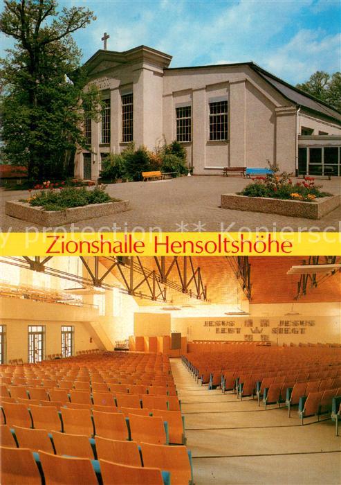 Gunzenhausen Altmuehlsee Zionshalle Hensoltshoehe