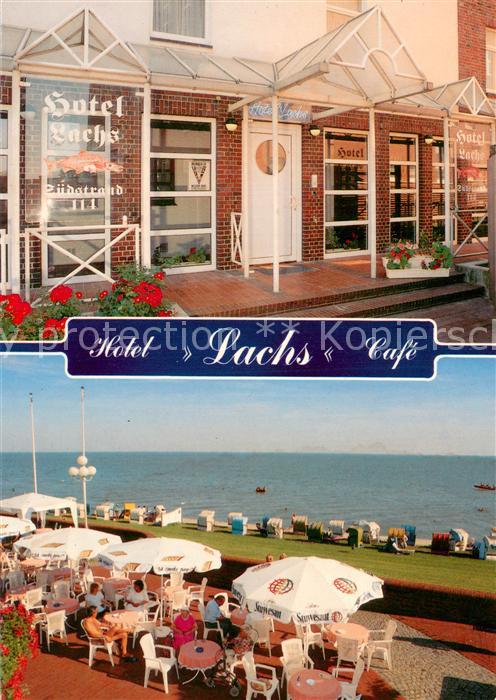 Wilhelmshaven  CITY Hotel-Cafe Lachs Sonnenterrasse Meerblick