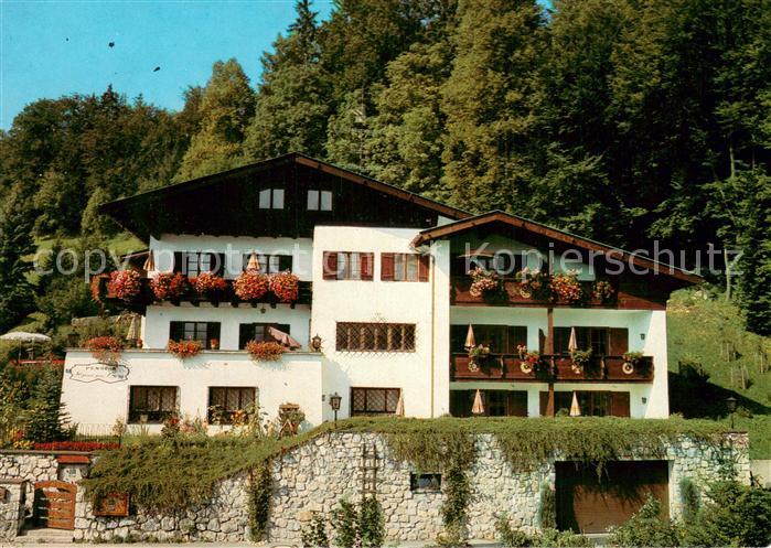BERCHTESGADEN Bayern Pension Haus am Berg Aussenansicht
